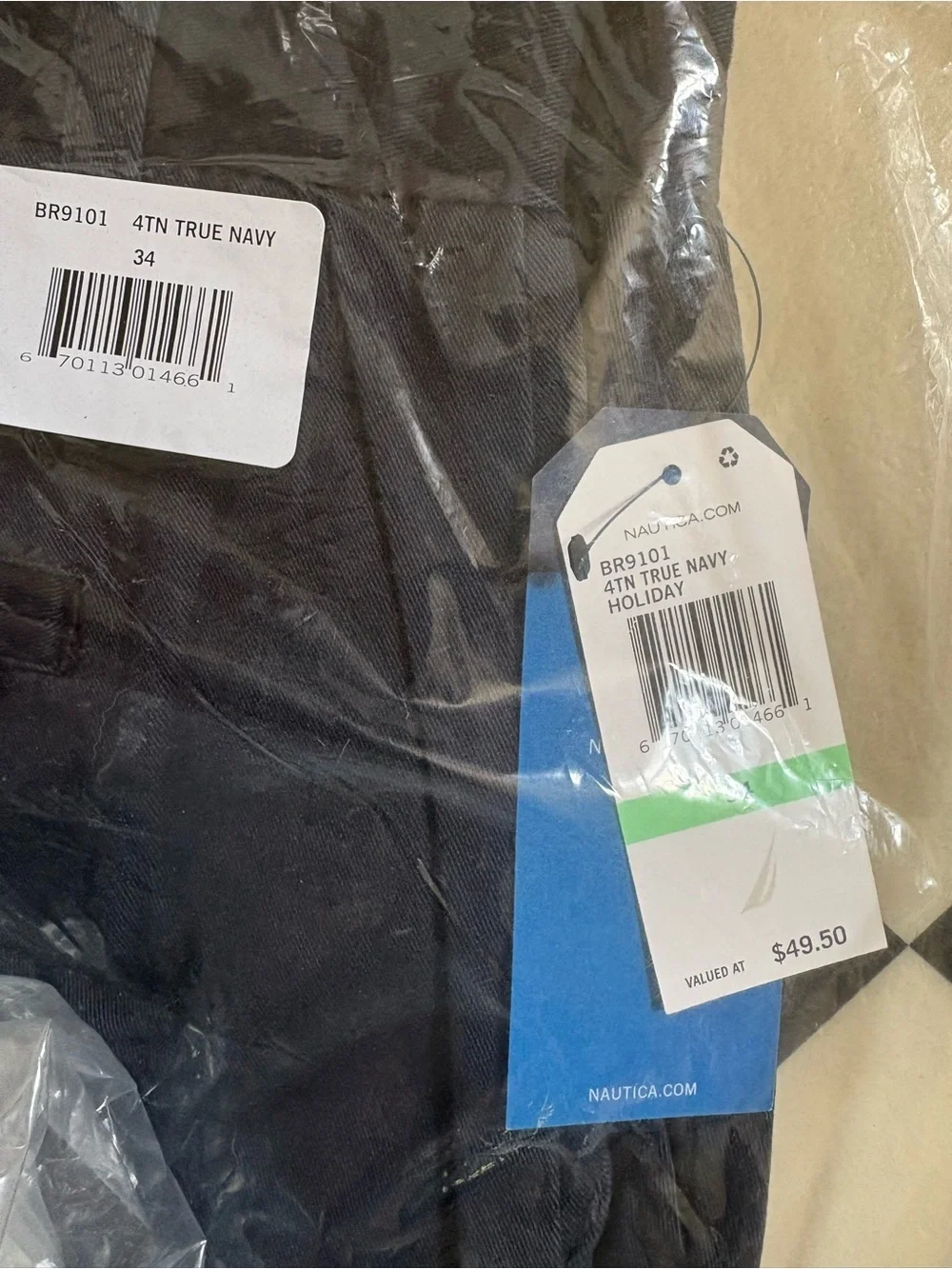 Four Pair of Nautica 34 Clipper Shorts- NEW - Picture 5 of 5